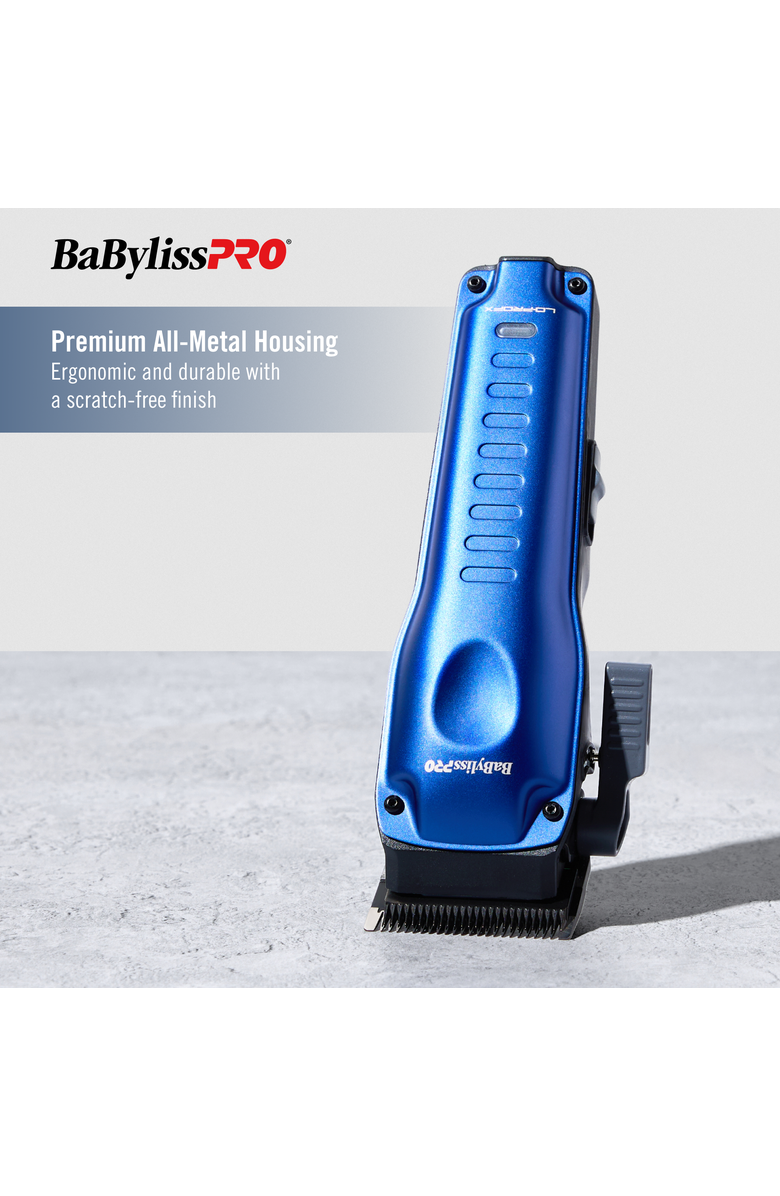 BaBylissPRO LO-PROFX Compact Series Clipper, Alternate, color, Blue