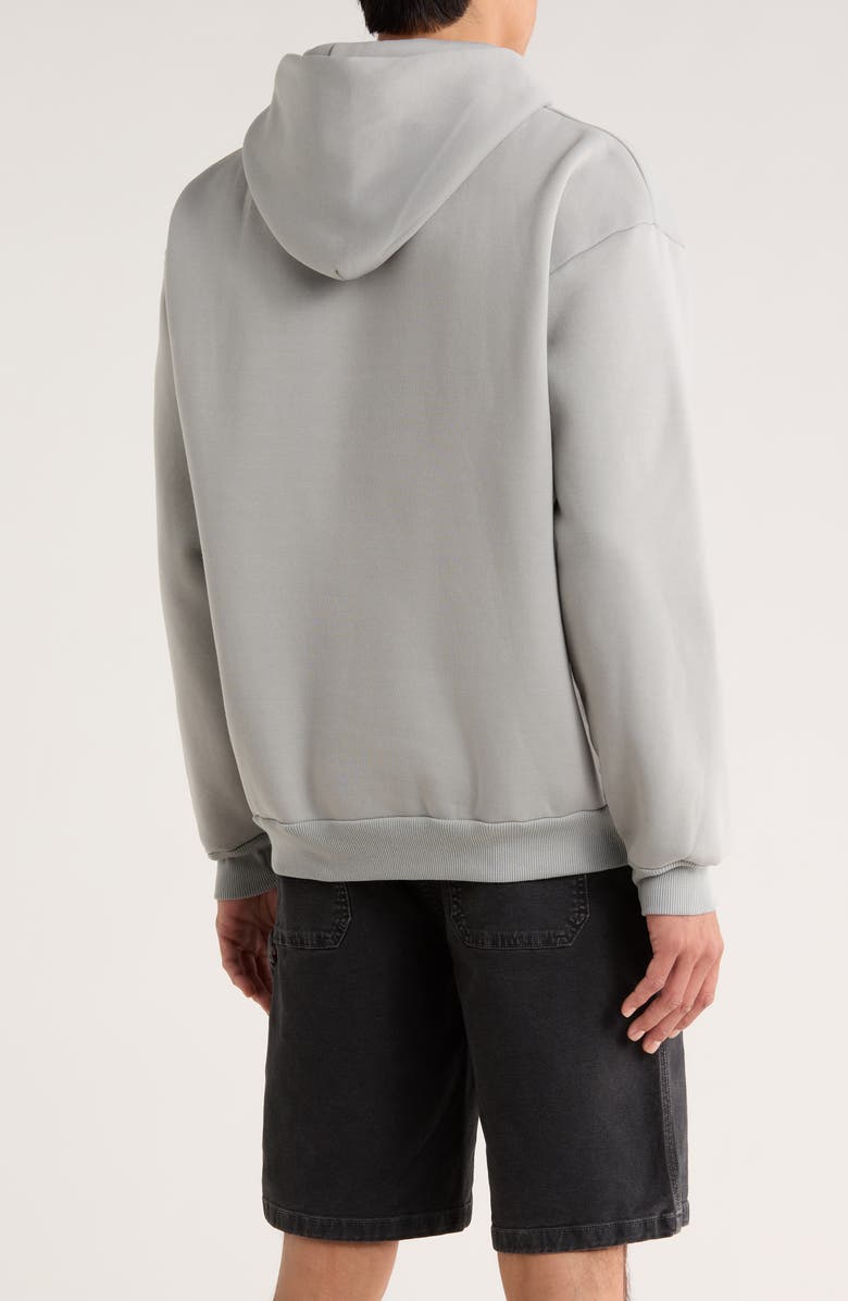 PacSun Solid Cotton Blend Hoodie, Alternate, color, Gray