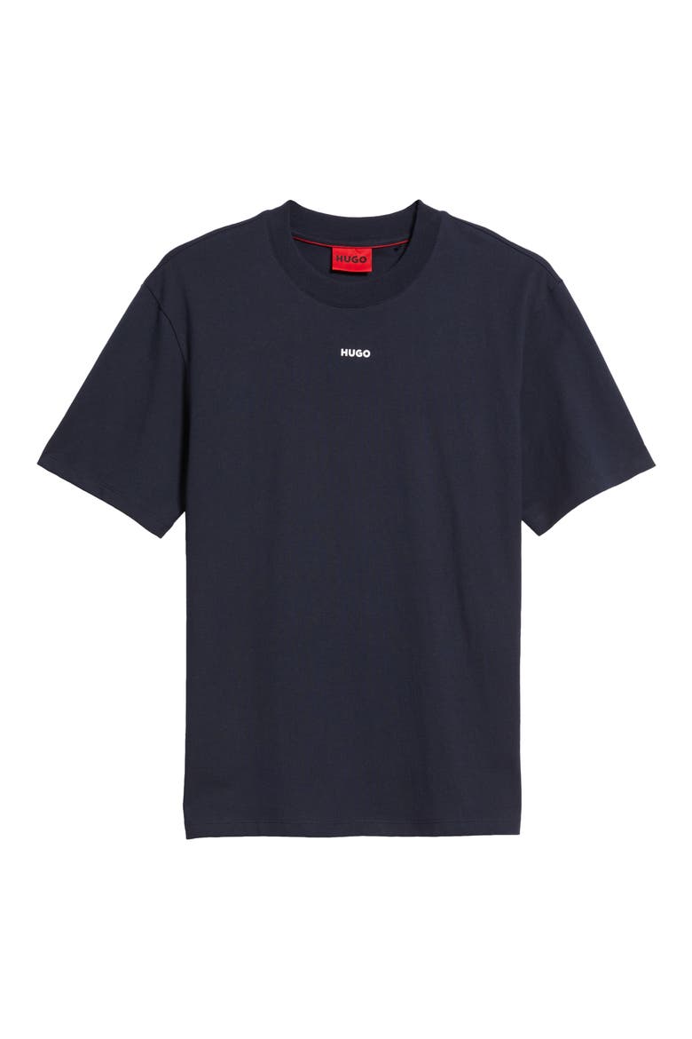 Dapolino Logo T-Shirt, Alternate, color, DARK BLUE