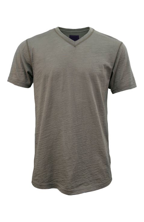 Victor Extra Fine Merino Wool V-neck Shirt