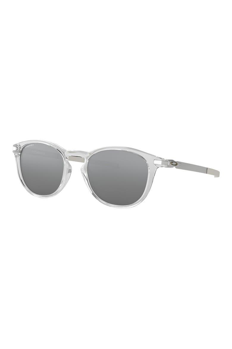 Pitchman™ R 50mm Prizm™ Round Sunglasses, Alternate, color, CLEAR