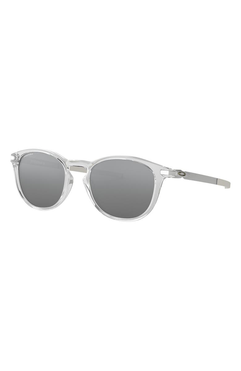 Oakley Pitchman<sup>™</sup> R 50mm Prizm<sup>™</sup> Round Sunglasses, Alternate, color,