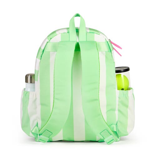 Ame & Lulu Jr. Love Tennis Backpack In Green