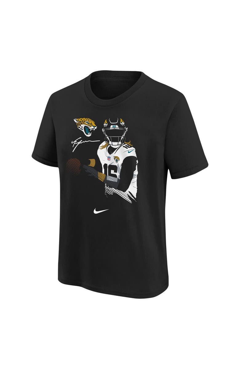 Nike Youth Nike Trevor Lawrence Black Jacksonville Jaguars Local Player Name & Number T-Shirt, Alternate, color, 