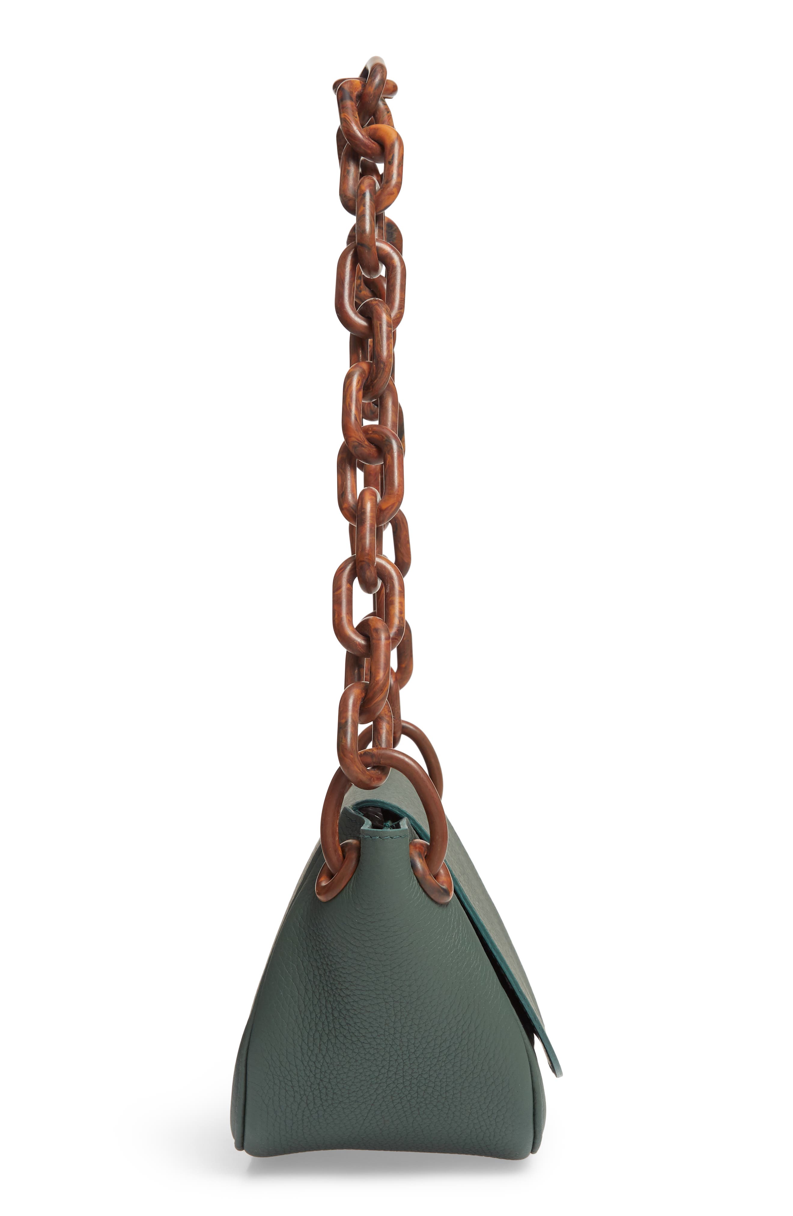 Simon Miller Bend Leather Shoulder Bag, Alternate, color, 