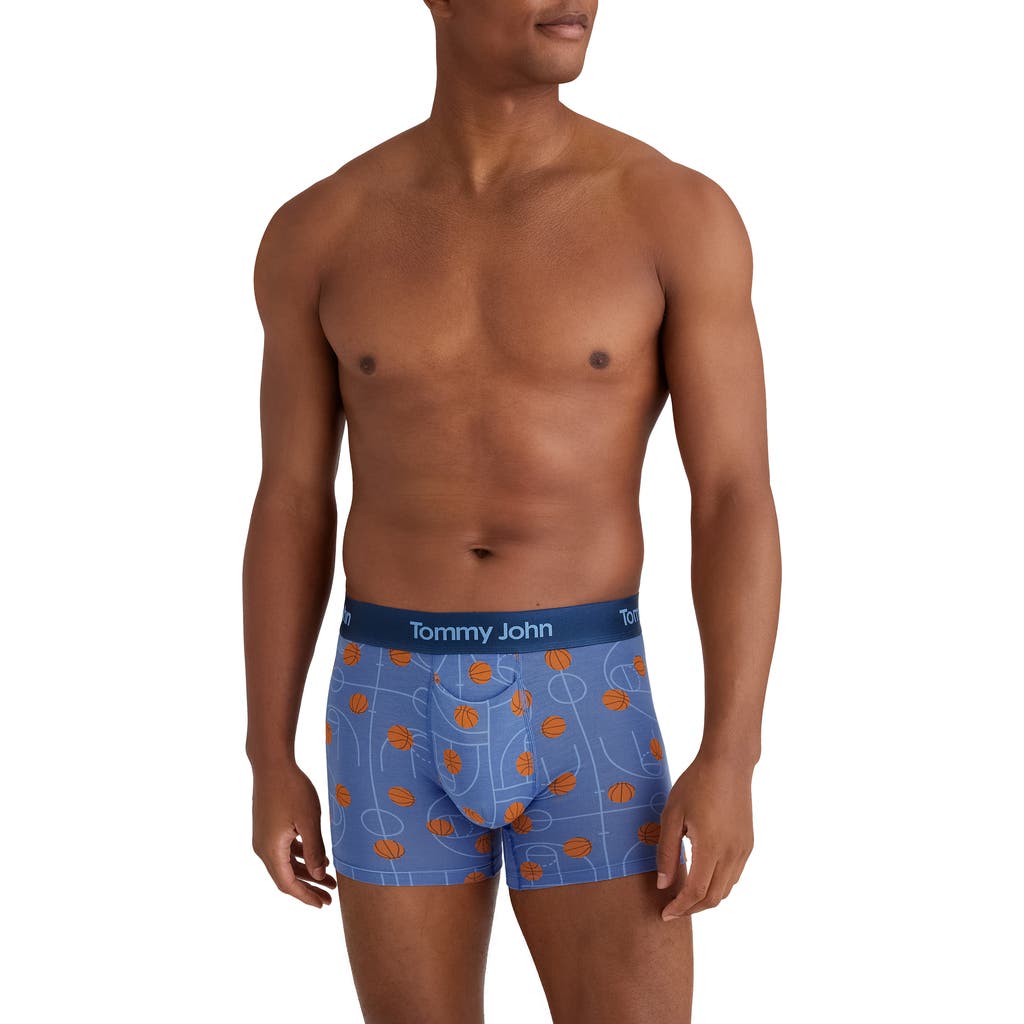 Tommy John Second Skin 6-inch Boxer Briefs In Slam Dunk Dress Blues