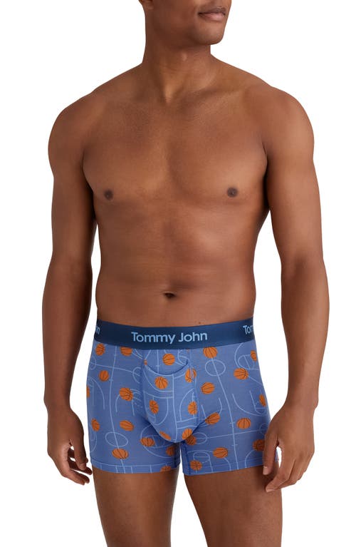Tommy John Second Skin 6-inch Boxer Briefs In Court Side Ebb And Flow