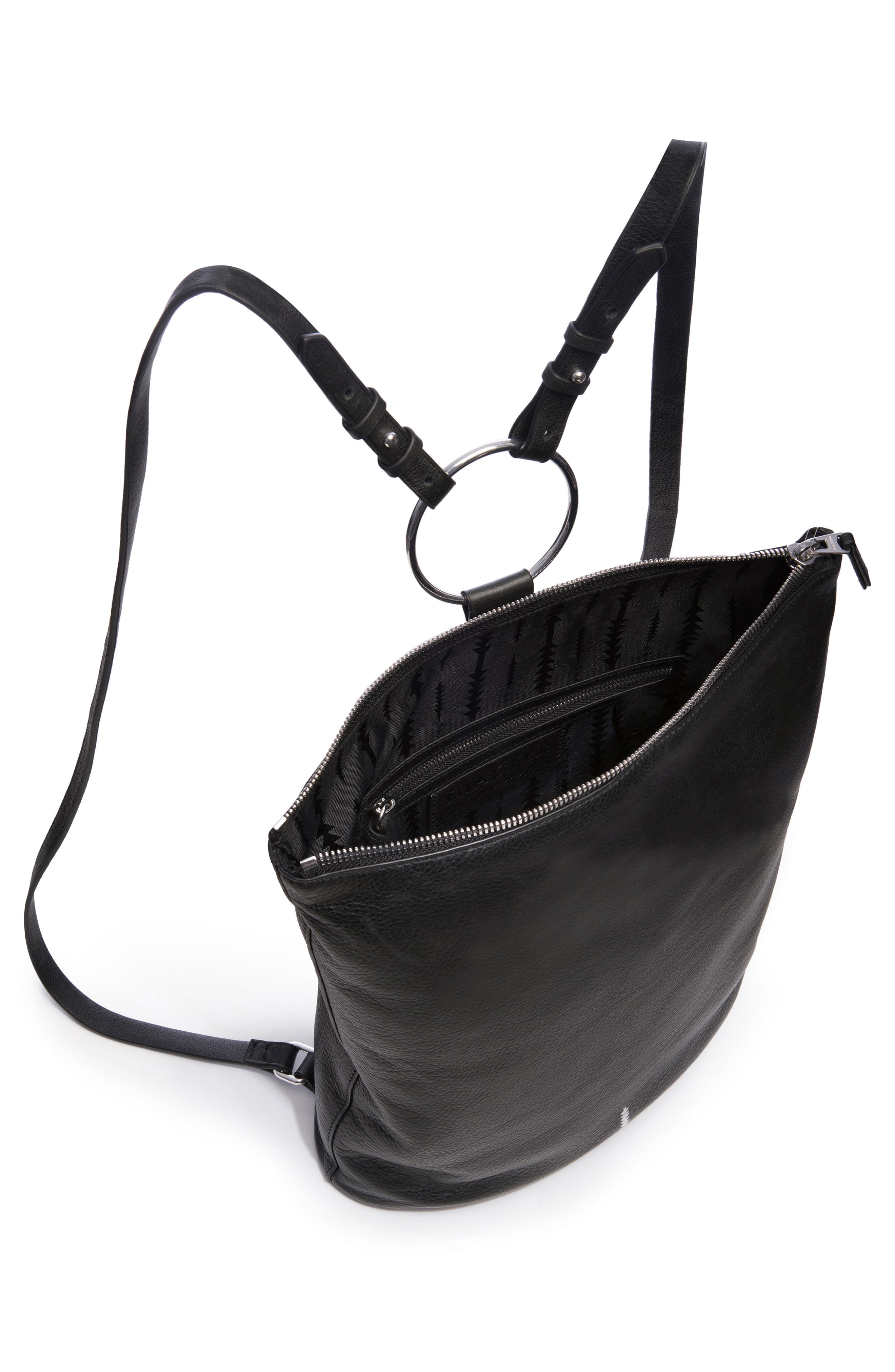 Thacker Brit Leather Backpack, Alternate, color, 