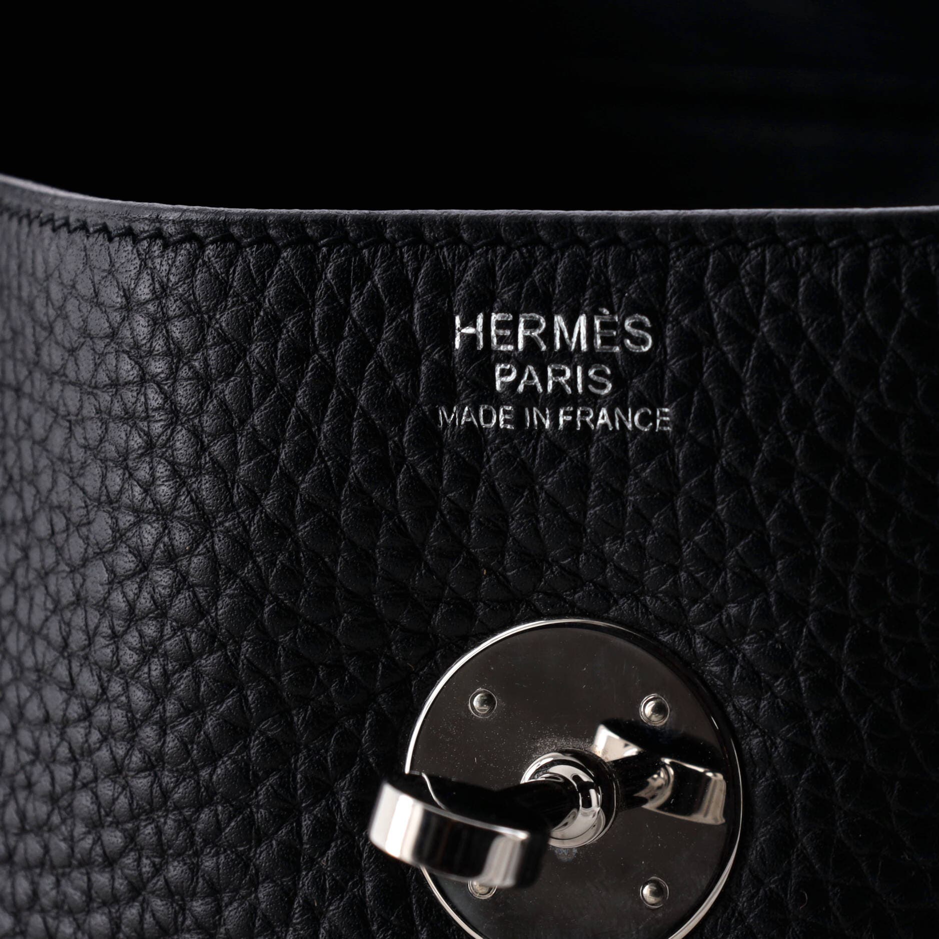 Pre-Owned Hermes Lindy Bag Clemence 30, Alternate, color, Noir