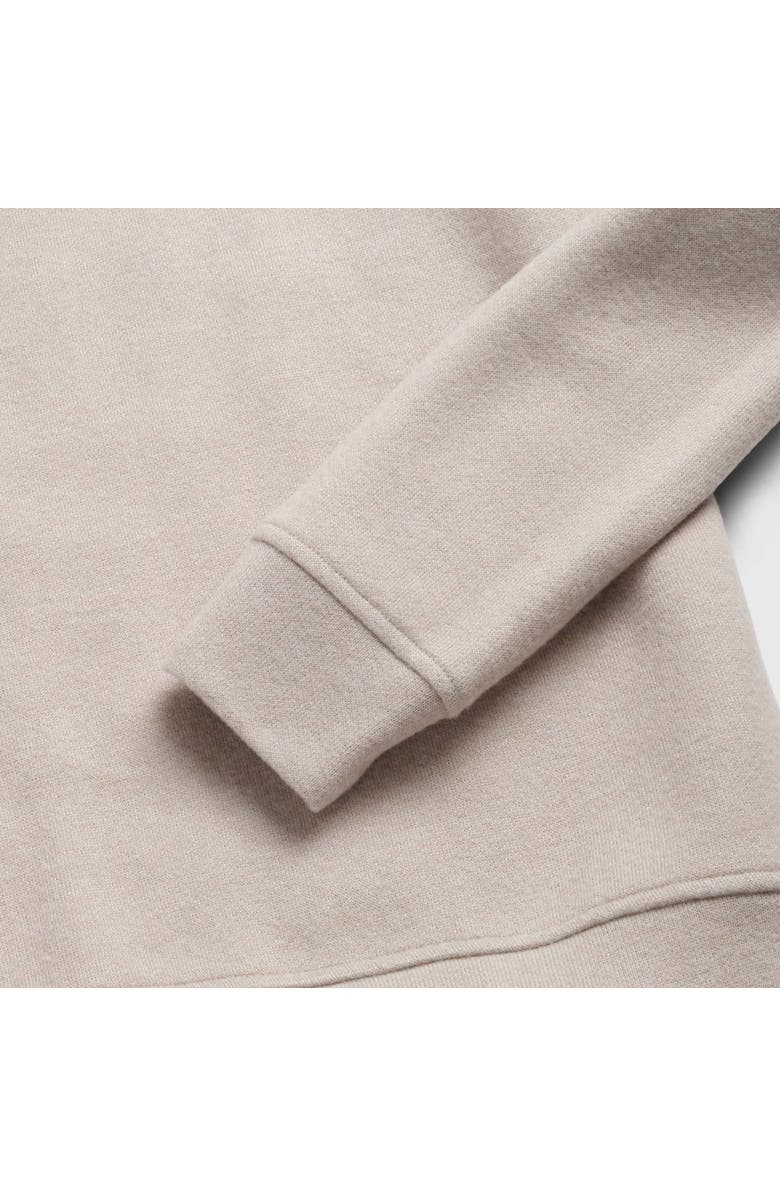 Surfside Supply Co. Bobby Cashmist Fleece Quarter Zip, Alternate, color, Taupe Grey Heather