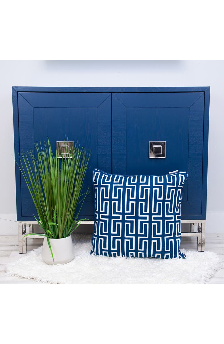 PARKLAND COLLECTION Milo Throw Pillow, Alternate, color, Blue