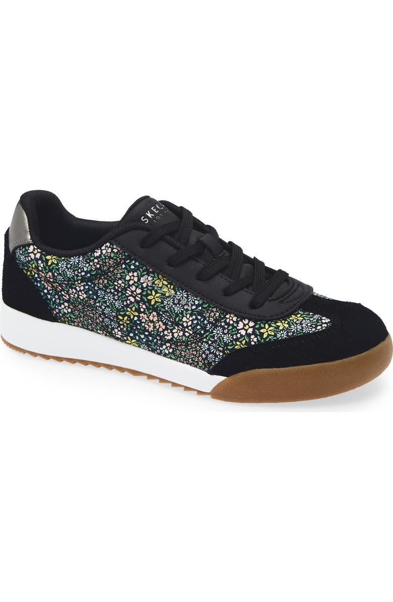SKECHERS Street Zinger 2.0 Garden Daze Sneaker, Main, color, Black
