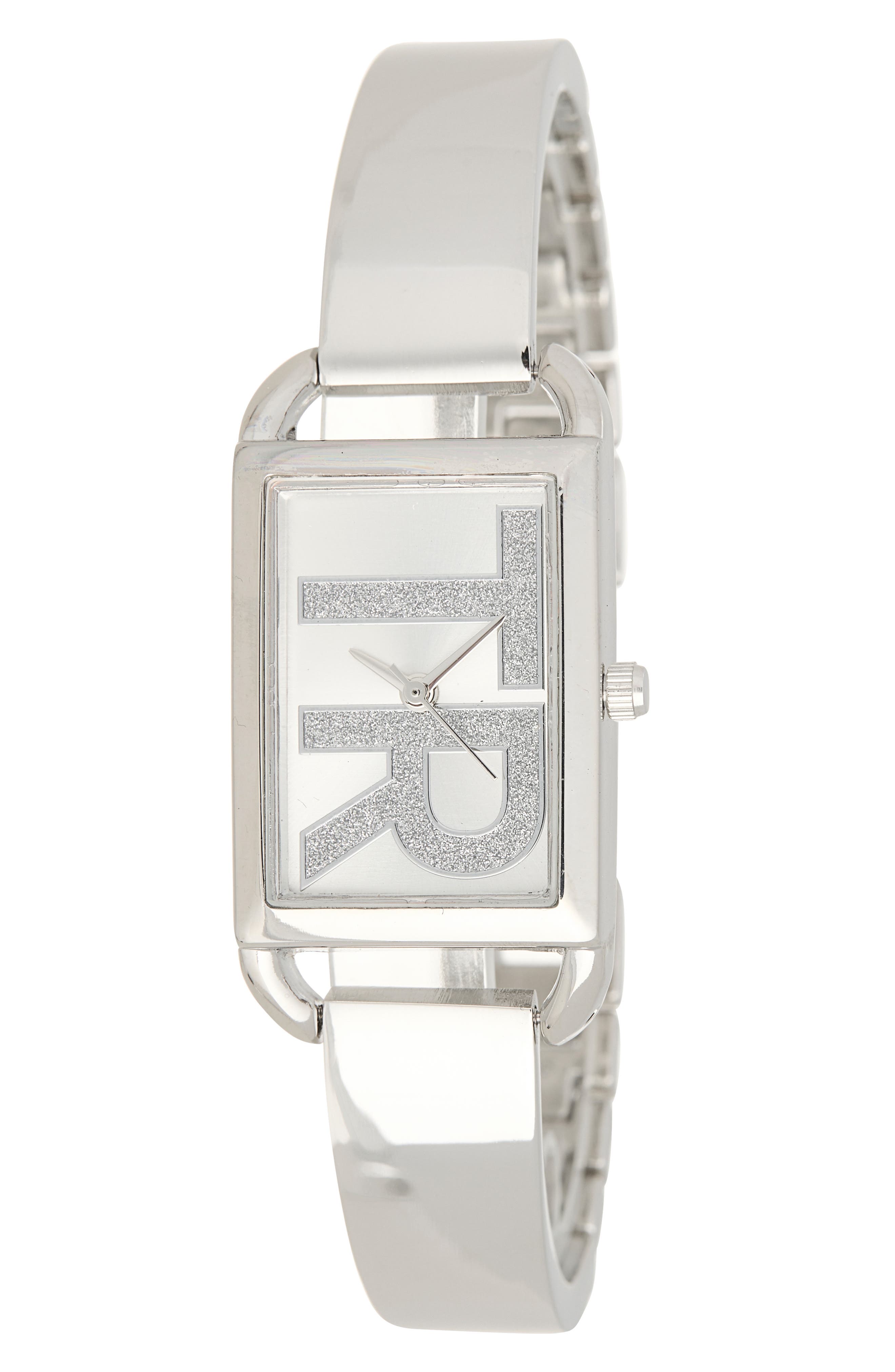 True Religion TR Logo Cuff Bracelet Watch, 22mm