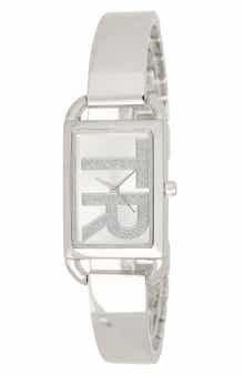True Religion TR Logo Cuff Bracelet Watch, 22mm