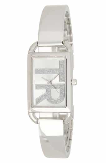 True Religion TR Logo Cuff Bracelet Watch, 22mm