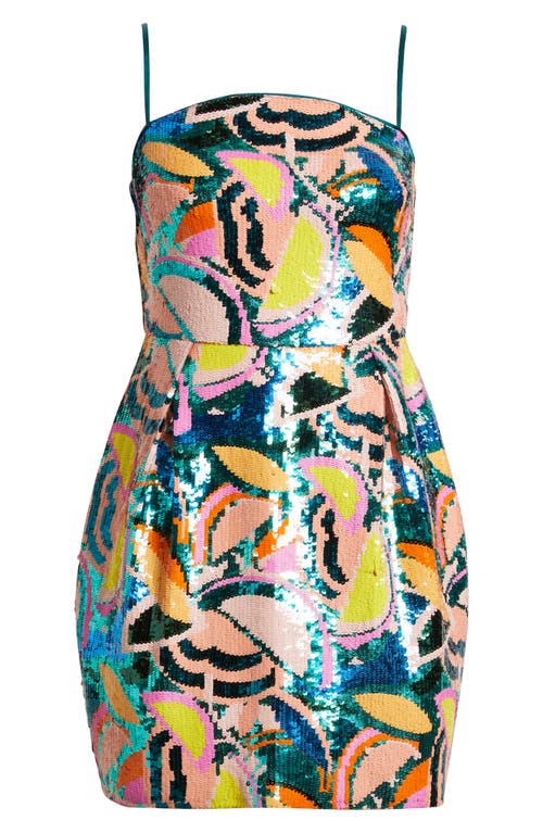 Saylor Dasha Sequin Cocktail Minidress
