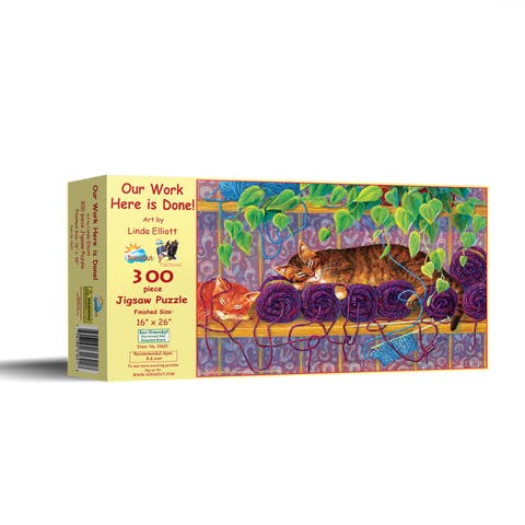 Our Work is Done Here 300 piece Jigsaw Puzzle for Adults