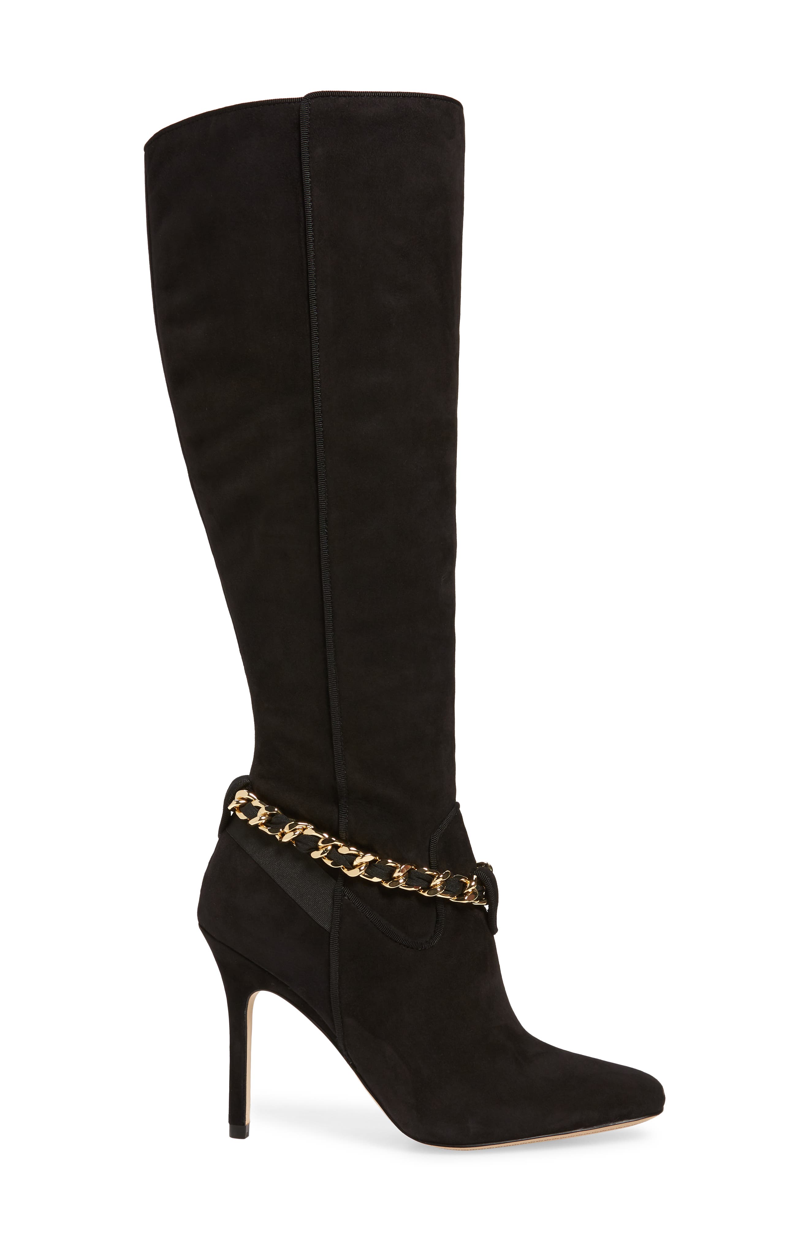KARL LAGERFELD PARIS Maryam Knee High Boot, Alternate, color, 