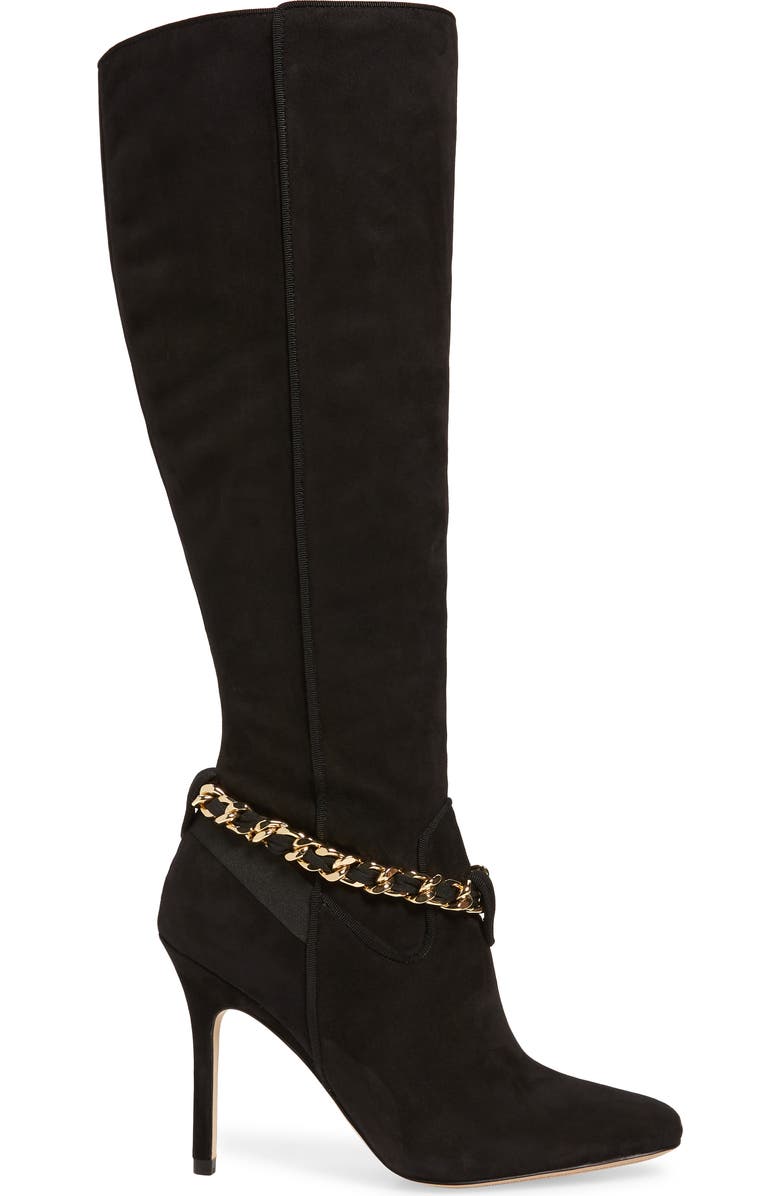 KARL LAGERFELD PARIS Maryam Knee High Boot, Alternate, color,