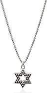 John Hardy Nailhead Star of David Pendant Necklace