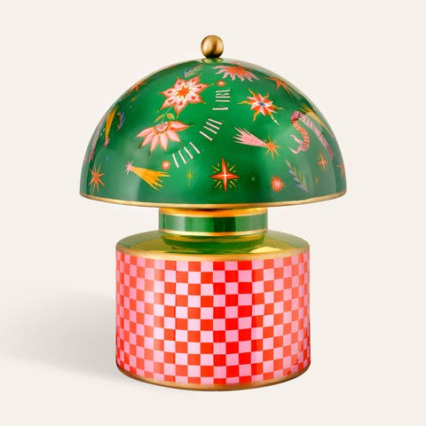 Tanbu Porcelain Stool 11" x 11" x 13" Artisan Lighting