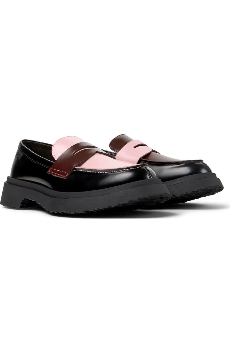Camper Walden Penny Loafer, Main, color, Pink Multi