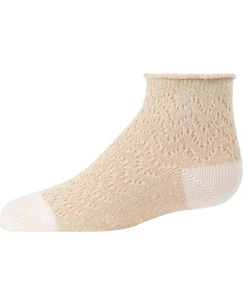 Fuzzy Shimmer Anklet Socks (Toddler, Little Kid & Big Kid)