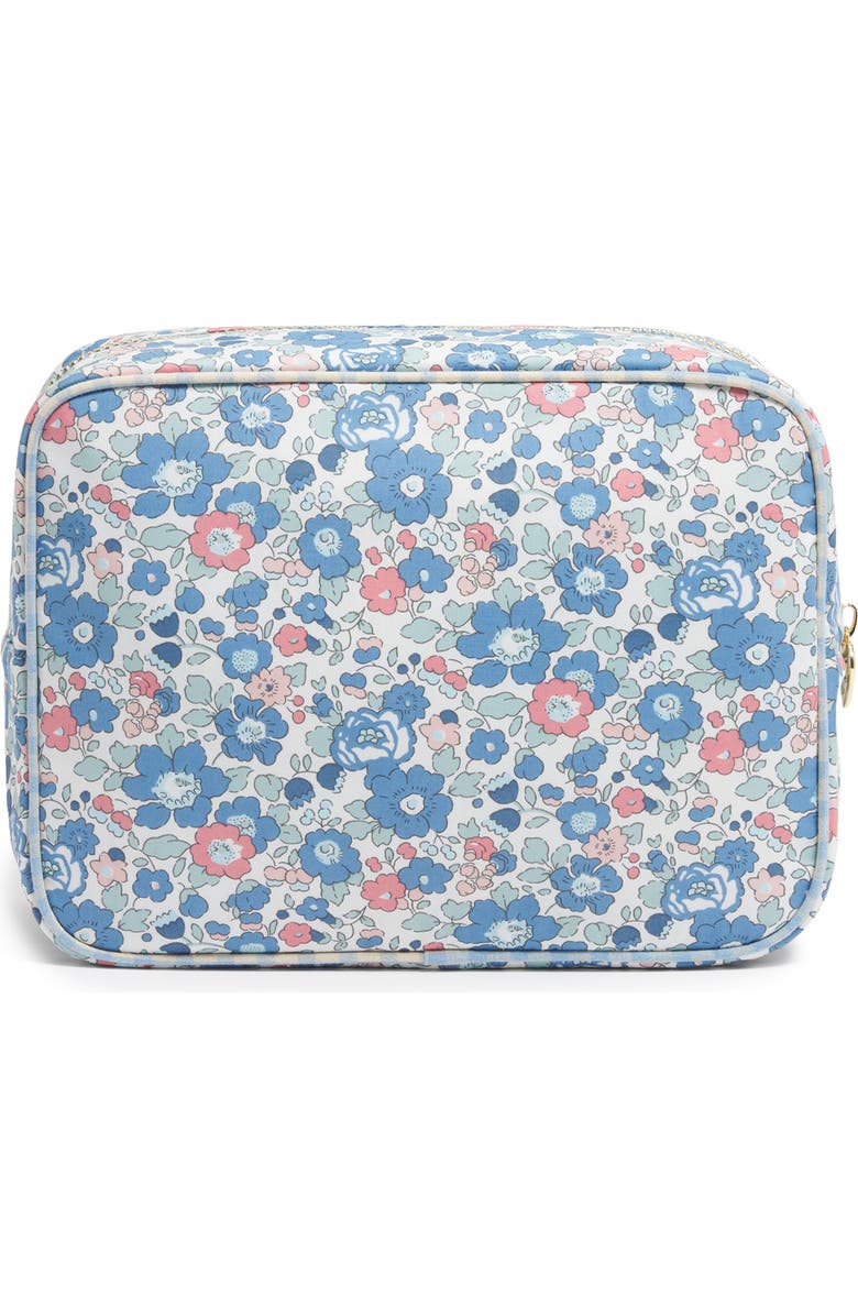 Stoney Clover Lane x Liberty Large Getaway Embroidered Pouch, Alternate, color, Betsy