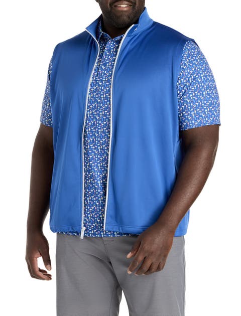 Big & Tall Zip-Front Fleece Vest