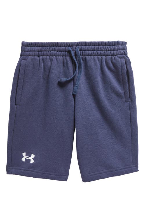 Under Armour Kids' Rival Fleece Shorts In Blue