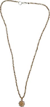 Madison Maison Faceted Beaded Charm Necklace