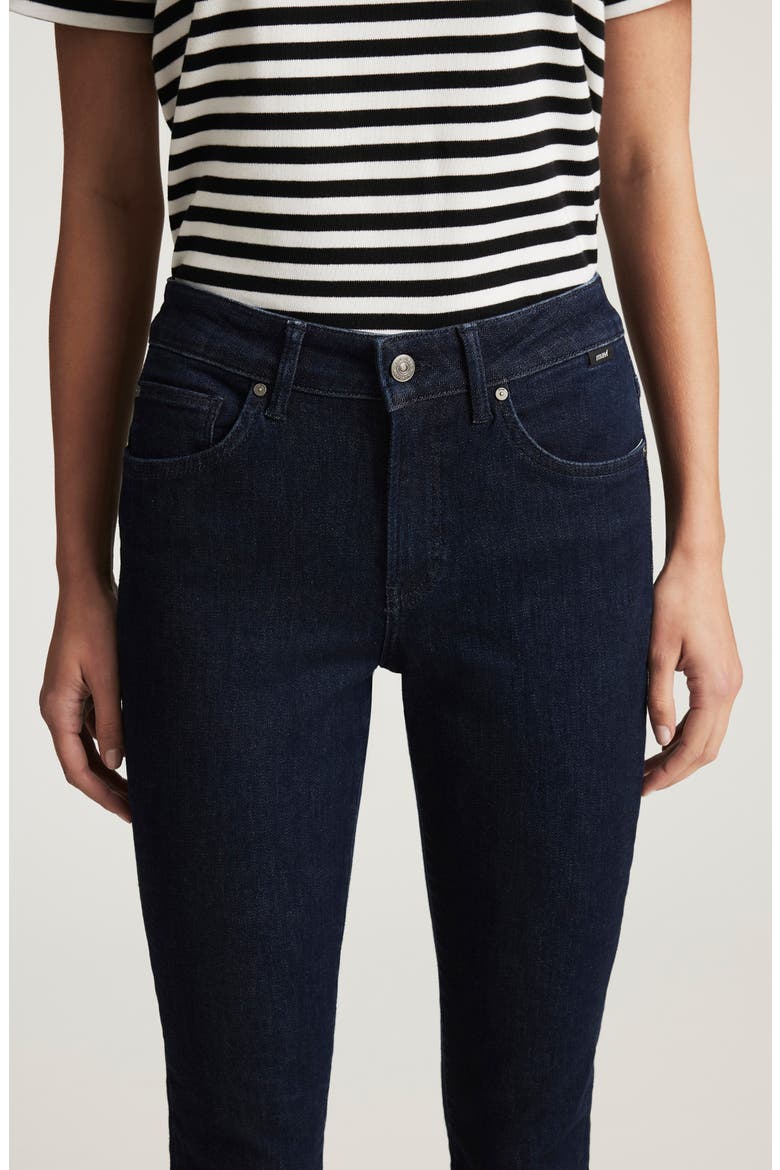 Tess High Waist Ankle Skinny Jeans, Alternate, color, RINSE FLEX BLUE