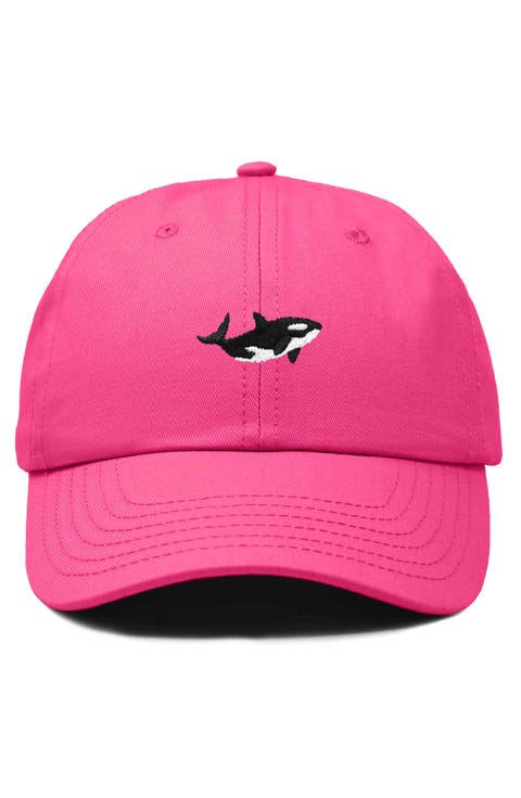 Killer Whale Embroidered Dad Hat