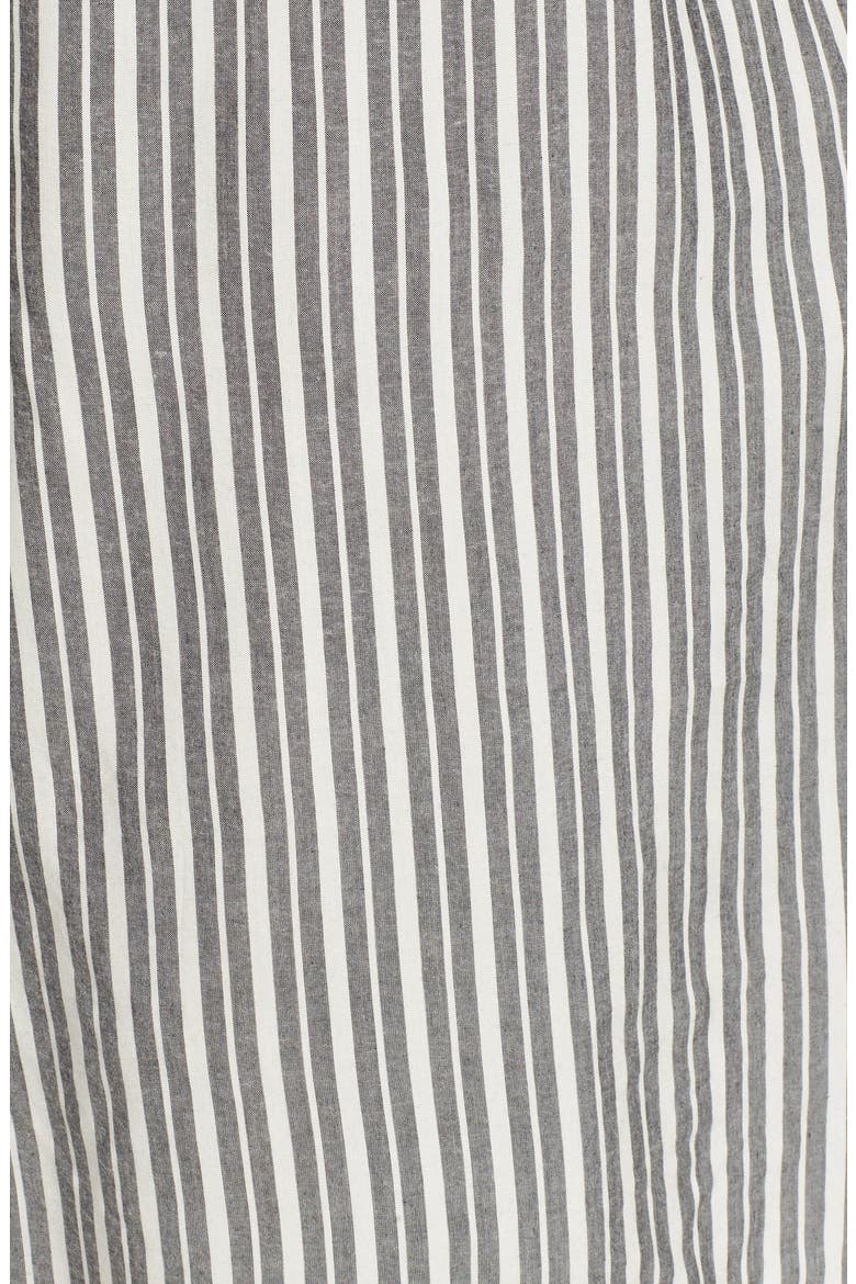 Del Sur Stripe Jumpsuit, Alternate, color, BLACK