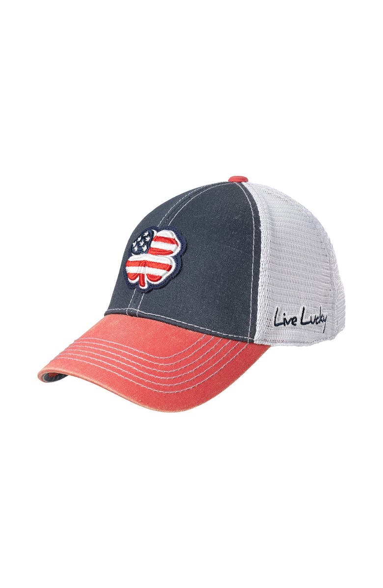 Black Clover USA 2T Vintage Hat, Alternate, color, Navy