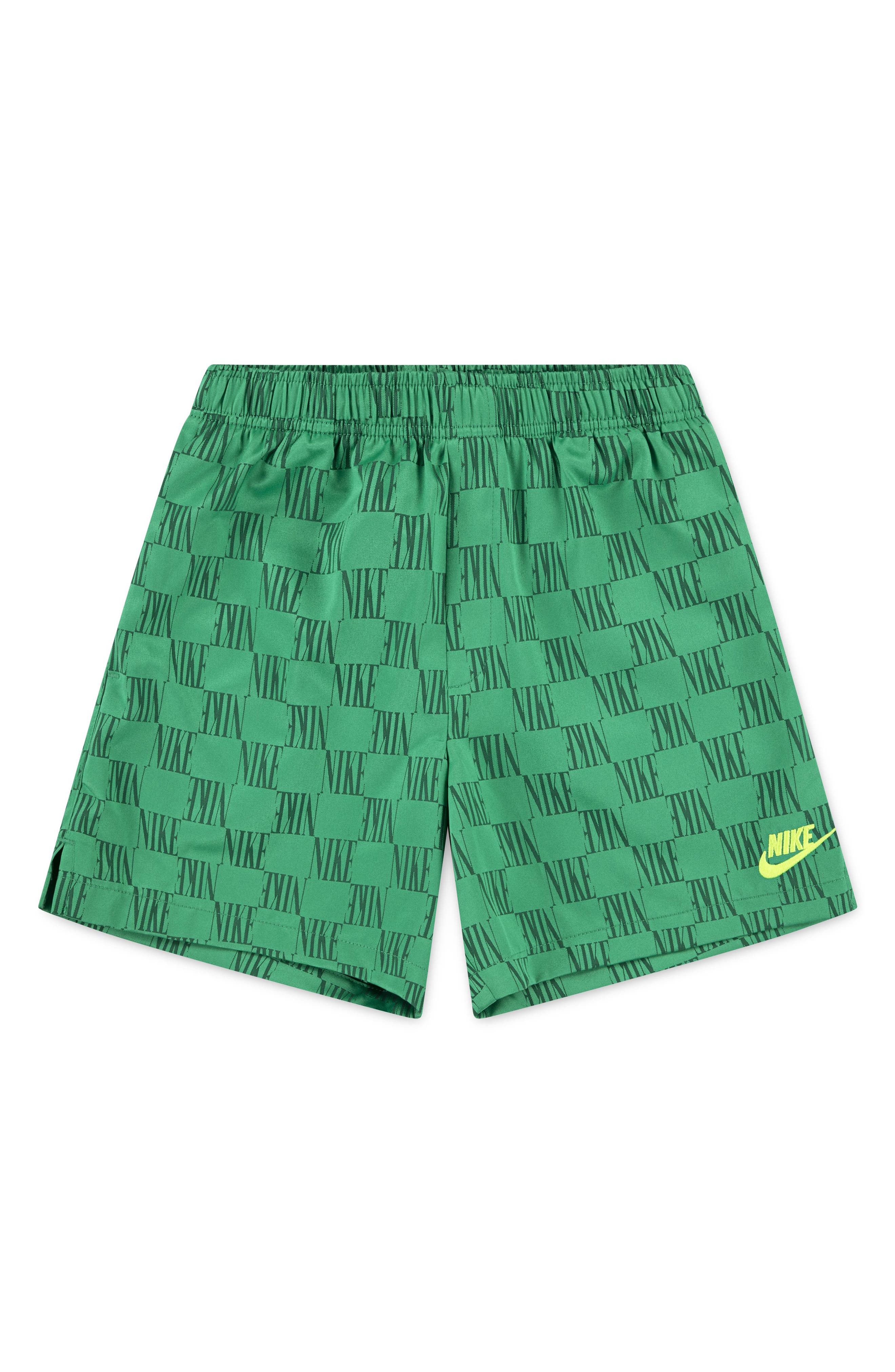Nike Kids' Logo Check Athletic Shorts