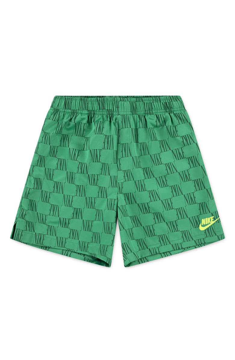 Nike Kids' Logo Check Athletic Shorts, Main, color,