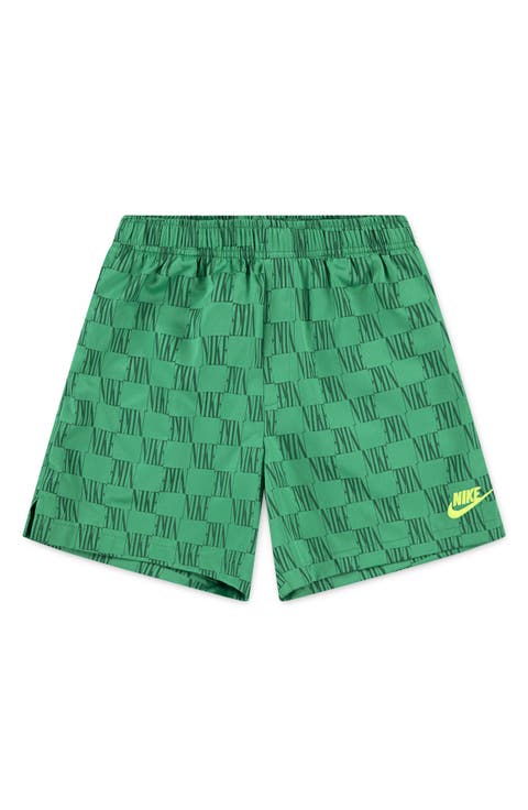 Kids' Logo Check Athletic Shorts (Little Kid)
