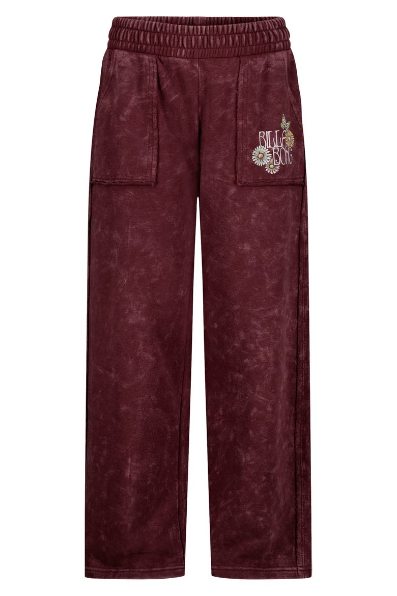 Kids' Wildflower Wide Leg Pants, Main, color, CRUSHED VIOLETS