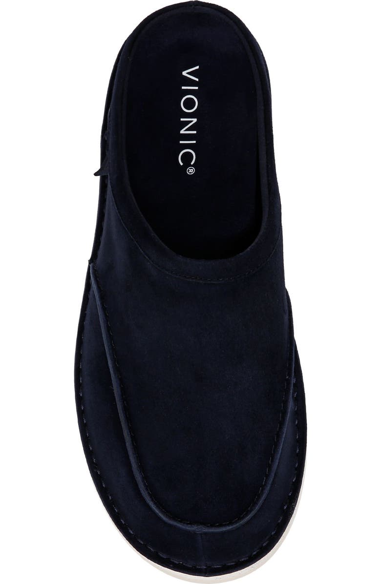 Vionic Uptown Clog, Alternate, color, Navy Blzr Suede