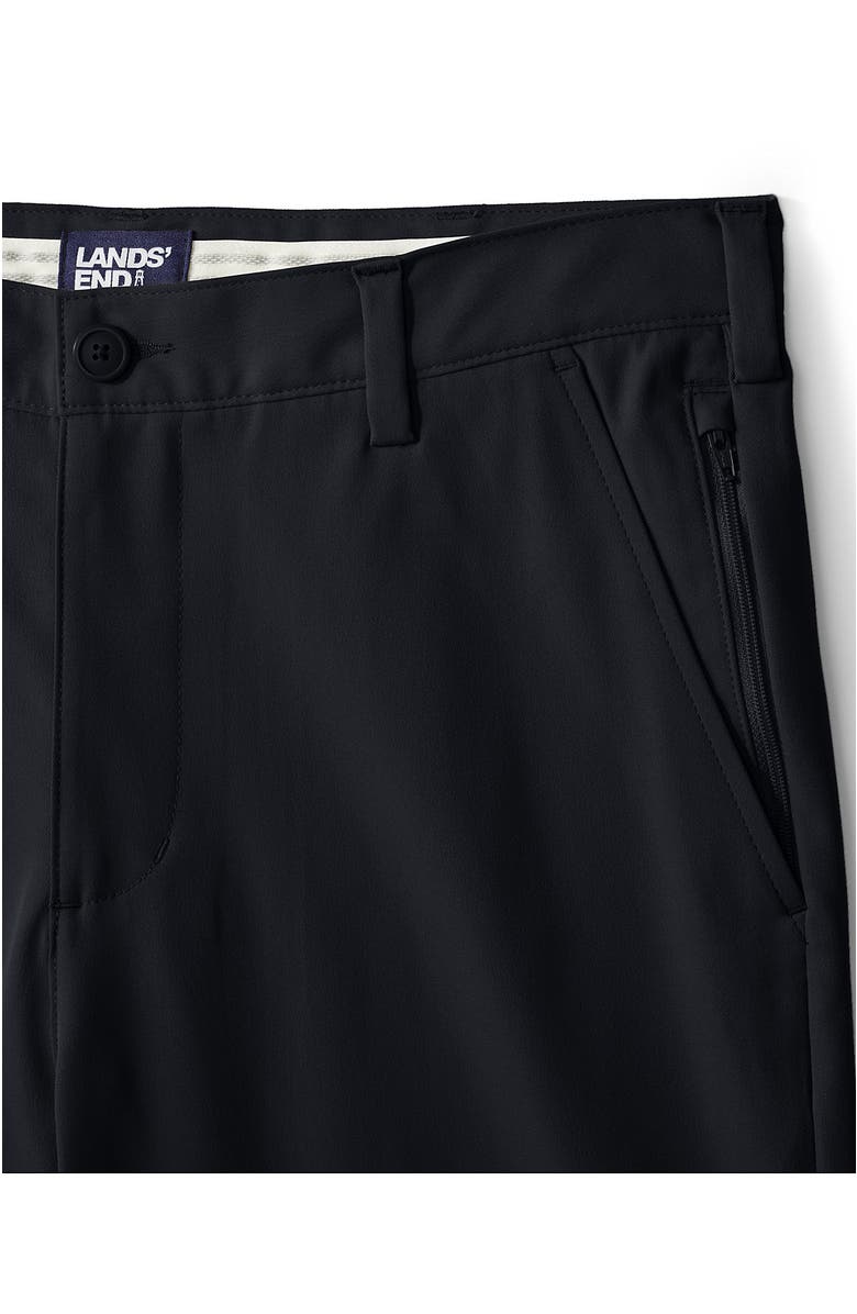 Lands' End School Uniform  Active Chino Shorts, Alternate, color, Black