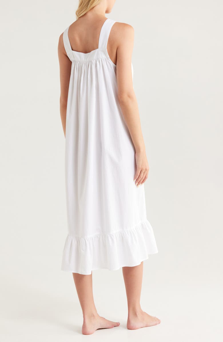Nordstrom Cotton Shirting Nightgown, Alternate, color, 