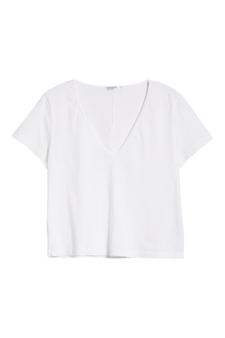 Supima® Cotton T-Shirt, Alternate, color, WHITE
