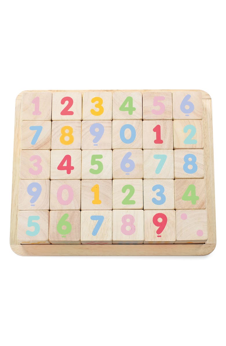 Le Toy Van ABC Wooden Blocks Set, Alternate, color, 