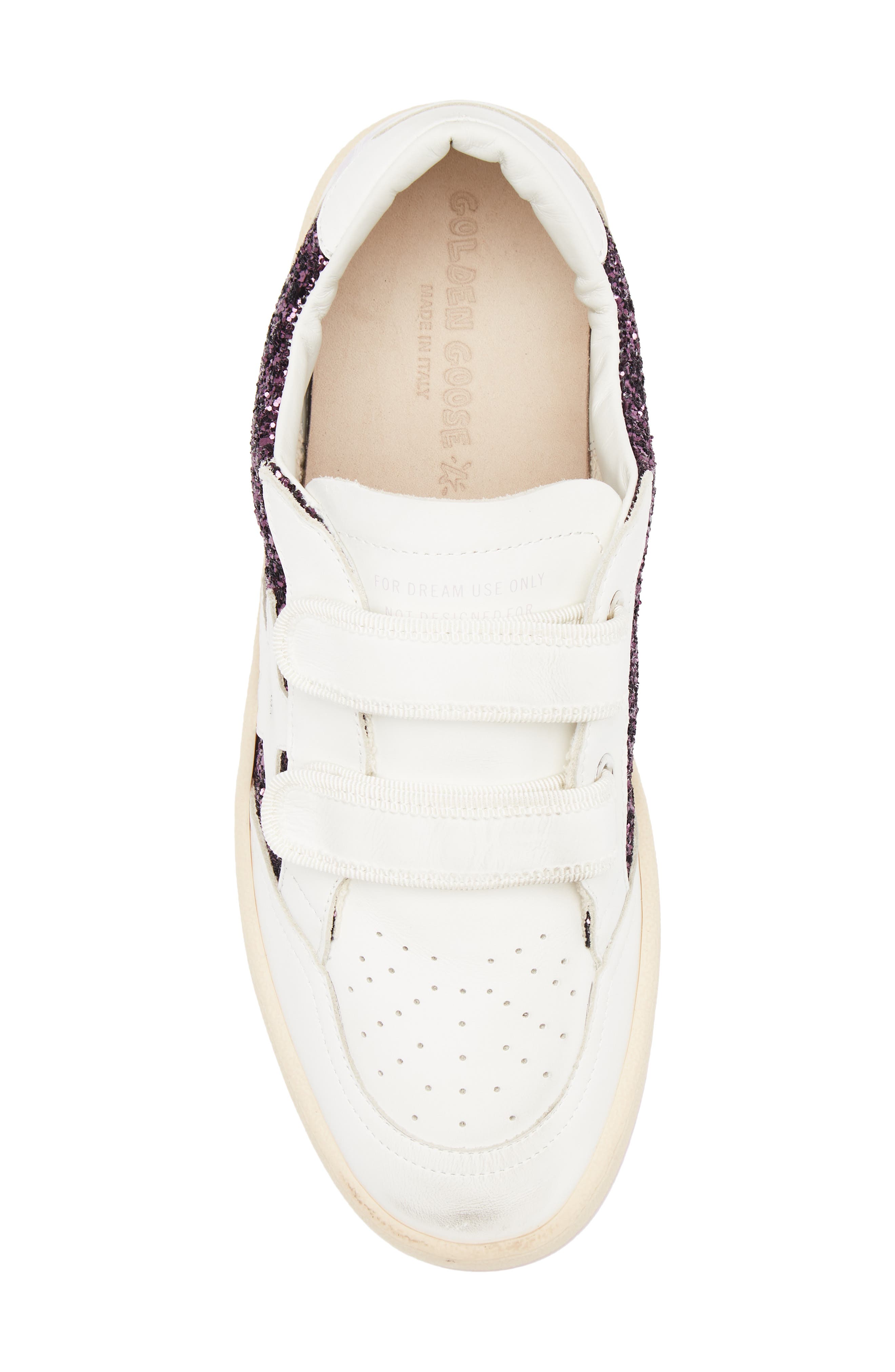 Golden Goose Kids' Ball Star Sneaker, Alternate, color, Purple/ White