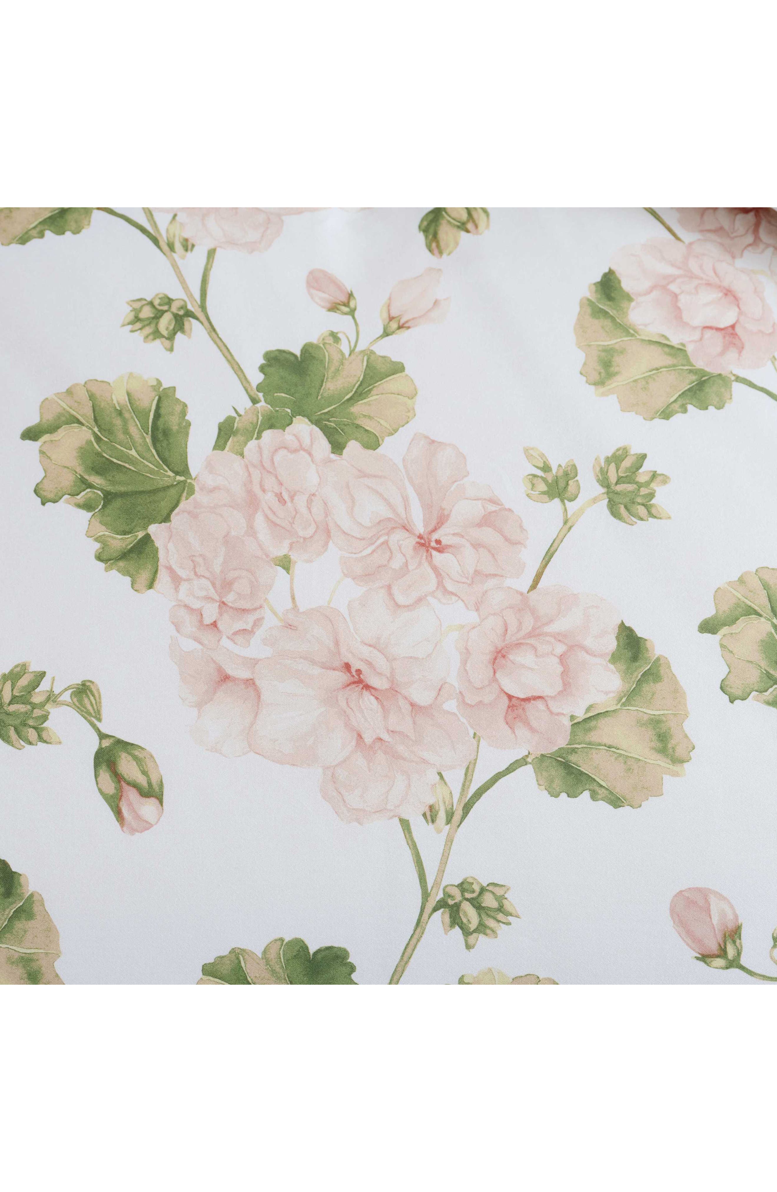 MARTHA STEWART Geranium Bloom Cotton Sateen Duvet Set | Nordstromrack