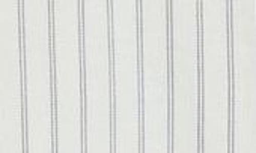 Obey Windsor Relaxed Fit Stripe Cotton Button-up Shirtr In Blanc De Blanc