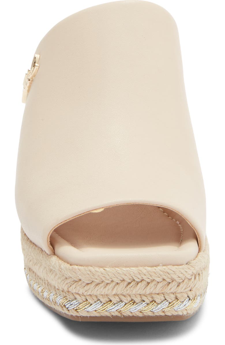 KARL LAGERFELD PARIS Clove Wedge Mule, Alternate, color, New Nude