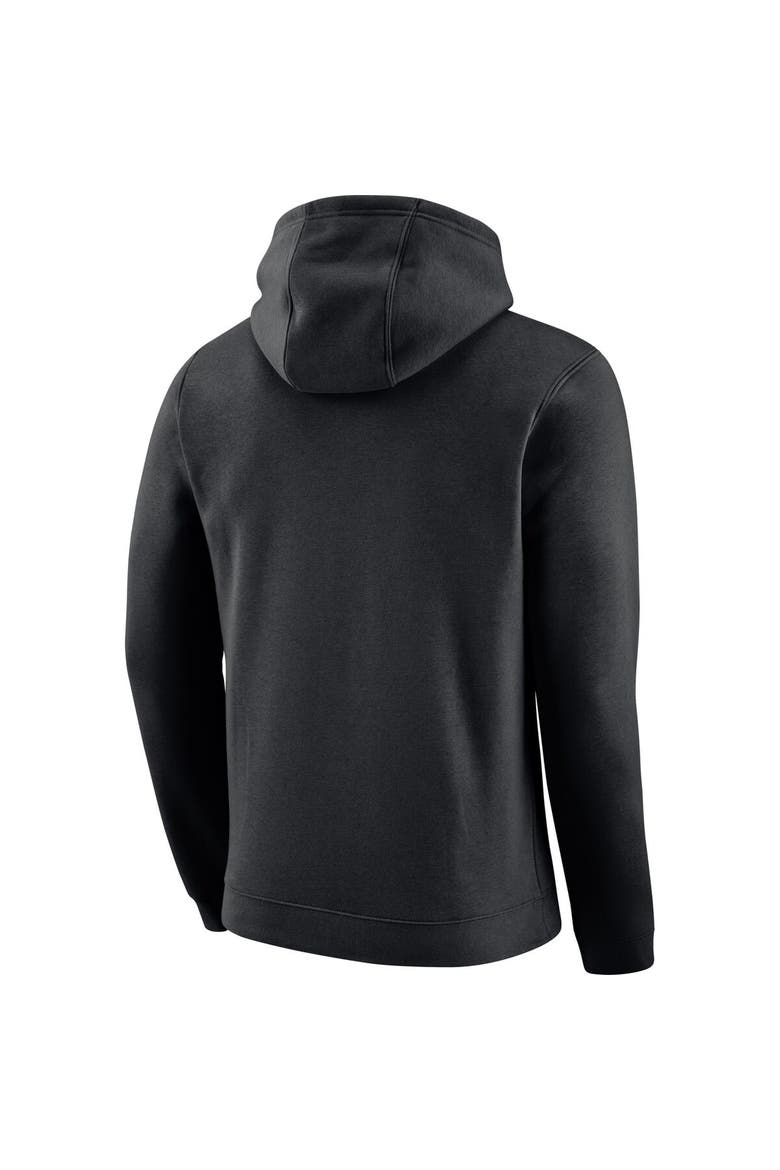 Men's Nike Black Duke Blue Devils Arch Club Fleece Pullover Hoodie, Alternate, color, Black