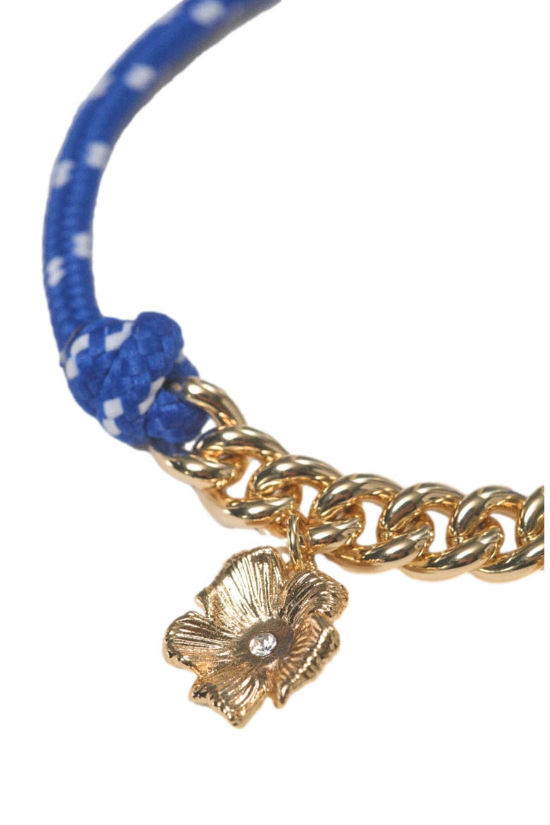 Marine cord chain bracelet, Alternate, color, Gold